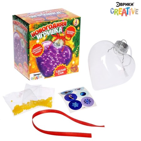 Set for experiments "New Year's toy"-4