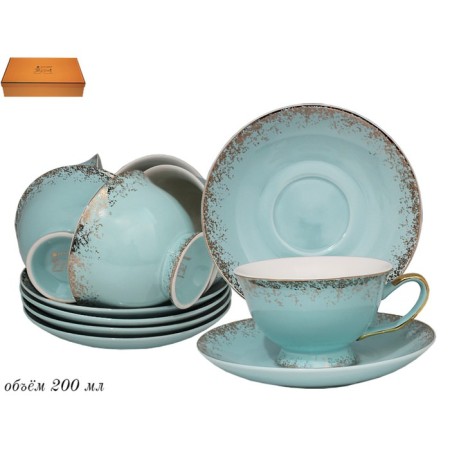 Tea set of Lenardi, 12 items