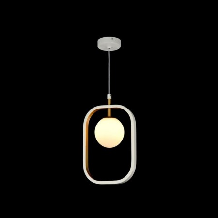 Suspension Avola 1x40W G9, white, gold 17.8x2.5x25 cm-7