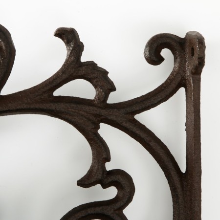 Bell Survenger Cast iron "Plant pattern" 21x10x20 cm-3