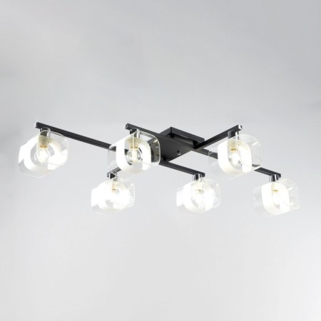 Ceiling chandelier "Virta" E14 6x60 watts-5