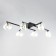 Ceiling chandelier "Virta" E14 6x60 watts