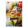 Notepad A5, 96 sheets "House by the lake", cover coated cardboard, glossy lamination