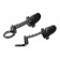 Oki-tank penis nozzle, massage, prolonging, with an erective ring, black