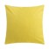 Pillowcase Ethel 70x70 cm, yellow color, 100% cotton, stump, 125 g/m2