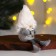 New Year's toy "elegant gnome", 22cm, for the New Year