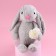 Soft toy "The most beautiful", gray bunny