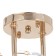Barbara chandelier 2he27 40W gold 45x26x27 cm Bayerlux