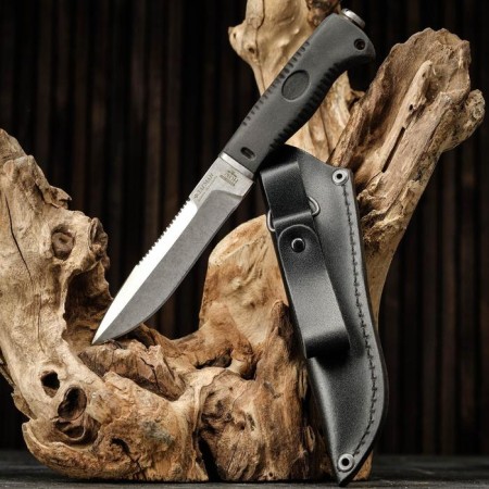 Knife Light tactical "Flagship" Steel - U8, Hand - Elastron, 23 cm