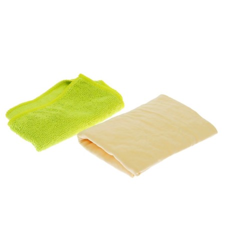 Synthetic suede napkins and microfibers CITYUP, CA-211, set 2 pcs Mix-2