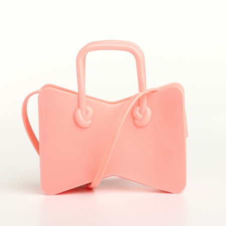 Bag Cub Bant, 17*4*12, department without fastener, t with a strap 80cm, pink-1