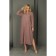 Female dress, size 52, beige color