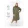 Women's dress, size 56, khaki color