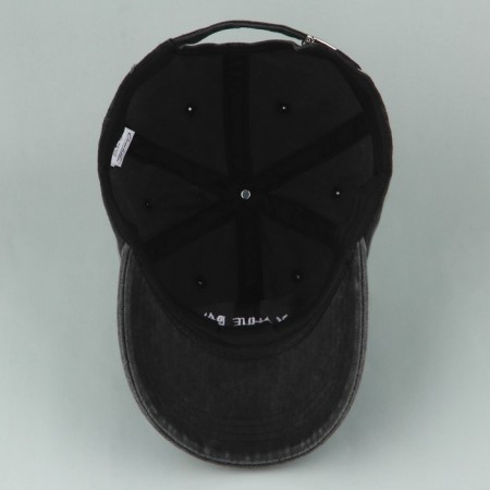 Women's cap, Davai, rr 56cm, jeans, black color-5