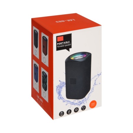 Portable column Luazon LZZ-61, 5 W, 500 mAh, backlight, Micro SD, khaki-6