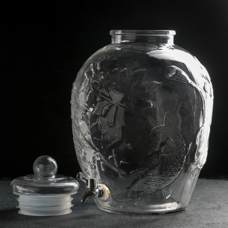 Dispenser for drinks Glass "Pinotage", 15 l, 26 × 45 cm-5