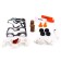 DIY FUNKY TOYS machine, metal, with accessories, gray, 13 cm