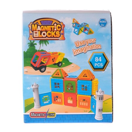 Designer magnetic "house", 84 details-6