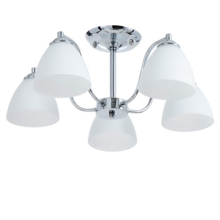 Mirnah chandelier 5he27 40t chrome 55x55x36 cm Bayerlux