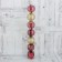 Set of balls plastic D-6 cm, 7 pcs "Star Melody" Golden Bar