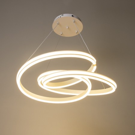 Lamp with PDU "Rowley" LED 190W 3000-6000K White 56x56x13-110 cm-2