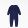 Overalls for a boy, blue color/machine, height 80 cm