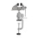 Mini-typos aluminum tundra, screw clamp, rotary hinge, two types of capture, 75 mm