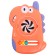 Developing toy for kids "Dino", with a teether for teeth, mix