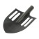Baying shovel, acute, lightweight, tuleyka 40 mm, without cuttings