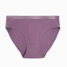 Panties female slips, dark purple color, rr 50-52