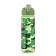 Water bottle, 700 ml, 24.5 x 8 cm, green camouflage