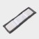 Nozzle for a flat mop of the share, 42 × 12 cm, microfiber, color gray color