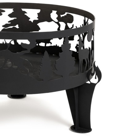 Kostrovic bowl "Forest", metal 3 mm, 70 x 70 x 45 cm-4