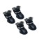 Rubber boots "All-terrain vehicle", set of 4 pcs., Rr. L (sole 5.7 x 4.5 cm), black