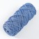 Knitting cord 100% polyester, width 4 mm 50m (jeans)