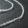 Bus Boss 4 mm "Crystal", white color, 40 cm + 5 cm extension cord