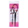 Accessory to create a hairstyle "loop" (set 2 pcs) 14, 18 cm, black