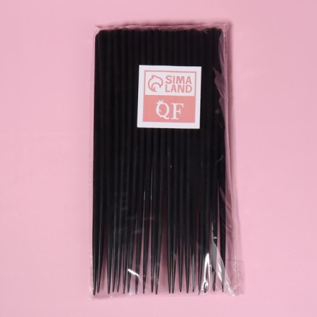 Comb with a tail, 21 × 2.5 cm, packing 20 pcs, black color-2
