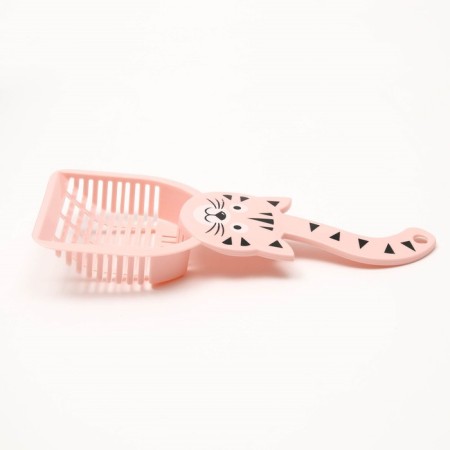 Supply for the toilet "Satisfied Cat", 28 x 12.5 cm, pink-3