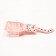 Supply for the toilet "Satisfied Cat", 28 x 12.5 cm, pink