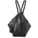 Bag bag claim. Kozh, lightning department, black color 27x15.5x33cm