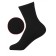 Set of women's socks, size 23-25, 6 pairs, black color, white, assorted