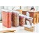 Container for bulk products EMHOUSE, food, with a dispenser lid, 600 ml