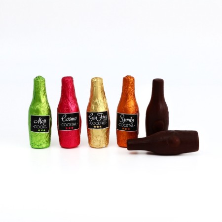 New Year. Figure chocolate Happy Hour, with alcoholic filling, assorted, 13 ± 1 g-2