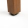 Furniture round tundra, d = 30 mm, 4 pcs., Polymer, gray color