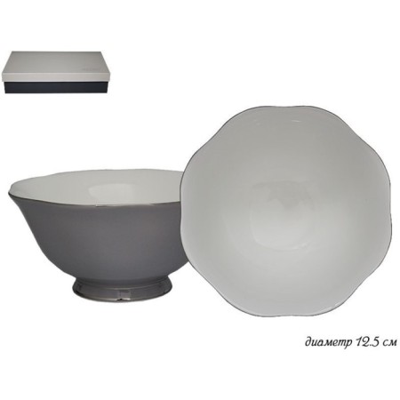 Набор салатников Lenardi Smoky, d=13 см, 2 шт