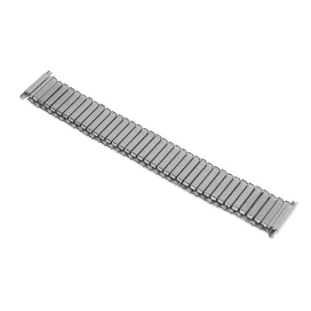 Solomon watch strap, 20 mm, metal, silver-1