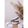 Basket for storage ladled handmade LadOOM "Mokko", 16.5 × 16.5 × 9 cm, white color