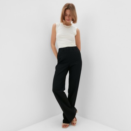 Women's pants Minaku: classic color black, rr 42-1