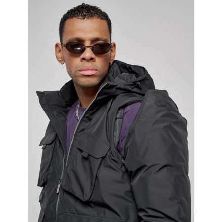Luy jacket transformer male winter, size 50, black color-8